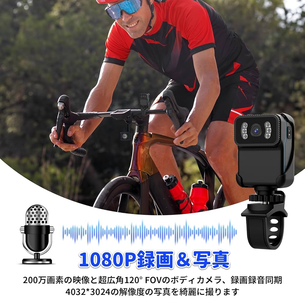 Amazon | LXMIMI アクションカメラ ウェアラブルカメラ ビデオ